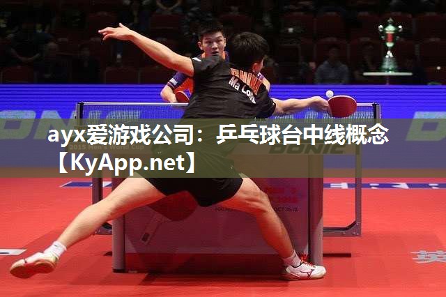 乒乓球台中线概念 乒乓球台中线概念